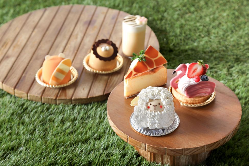 動物園ケーキ　集合カット