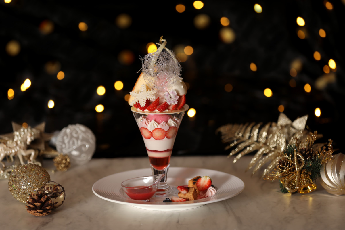クリスマスパフェ